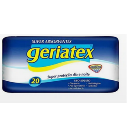 Absorvente Geriátrico Geriatex – 20 unidades