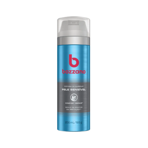 Espuma de Barbear Bozzano Refrescante 200ml